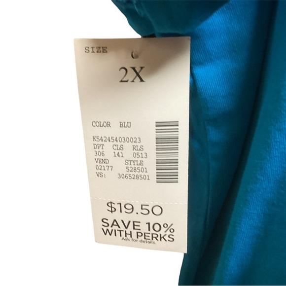 SUPREMA BLUE T-SHIRT SIZE 2X - Picture 3 of 4